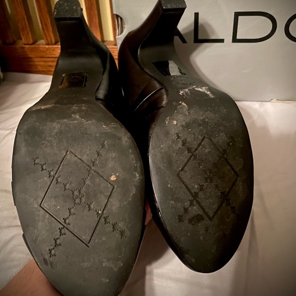 ALDO Black Lauriange Heels in 38 (7.5) - Picture 4 of 5